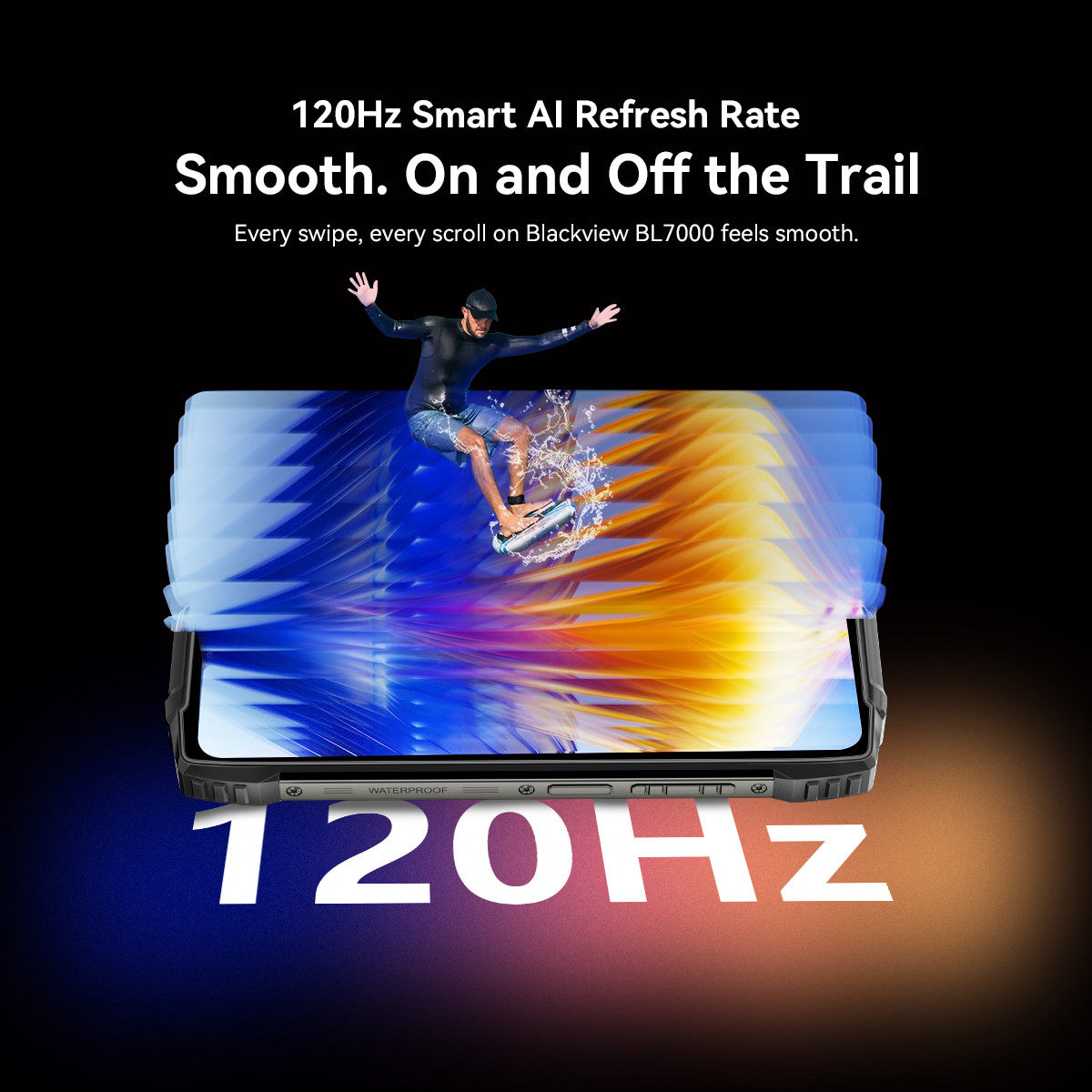 Blackview BL7000 AI 5G Rugged Smartphone 24GB+256GB Android 15 NFC Night Vision