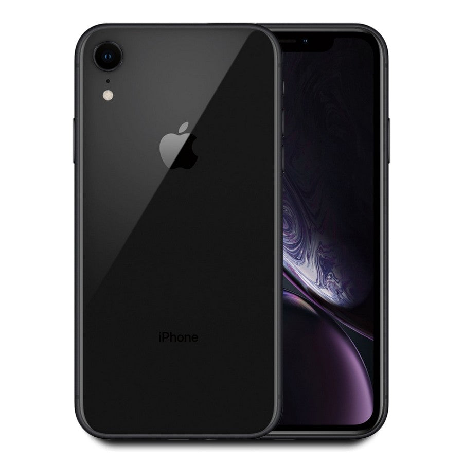 Apple iPhone XR 64GB Unlocked 6.1" - (Black) A1984 w/1 Year Warranty
