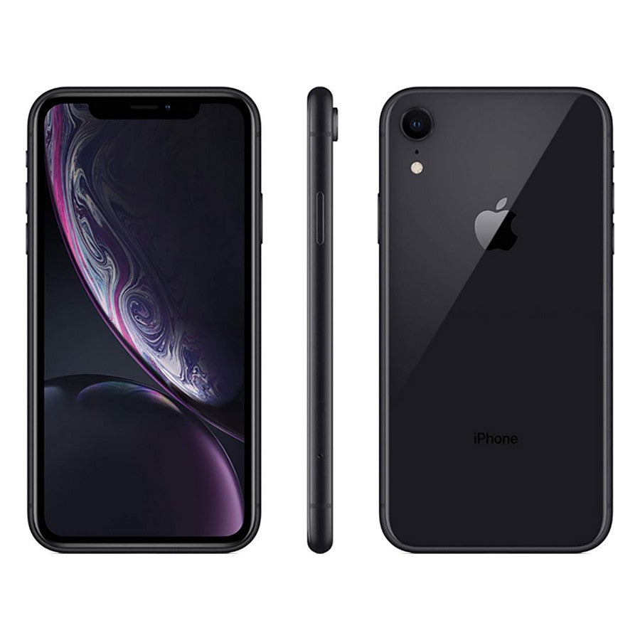 Apple iPhone XR 64GB Unlocked 6.1" - (Black) A1984 w/1 Year Warranty