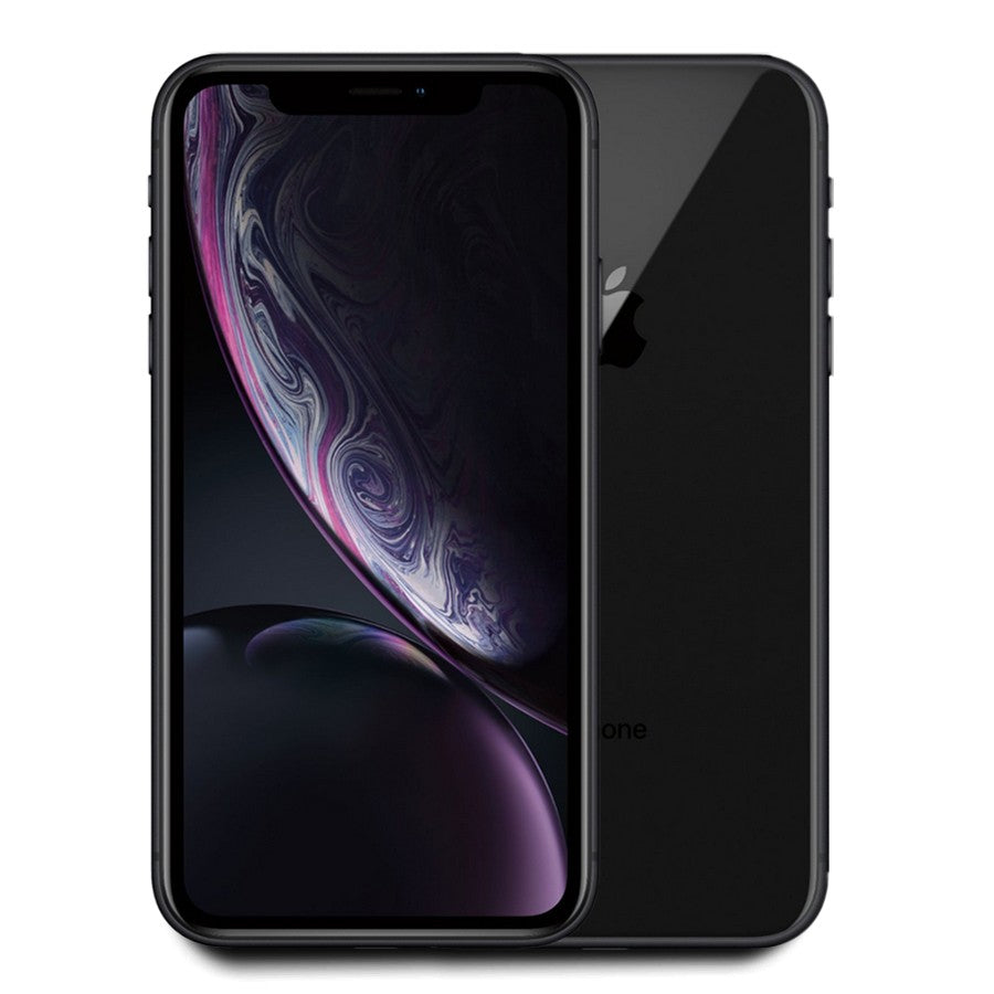 Apple iPhone XR 64GB Unlocked 6.1" - (Black) A1984 w/1 Year Warranty